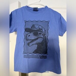 University of Florida Kids Blue Dinosaur T-Shirt size YM